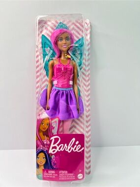 Barbie Dreamtopia Fairy Doll with Pink Hair & Candy Wings 2022